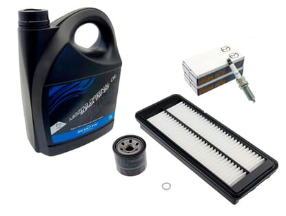 Picture of Service Kit, Genuine Oil Air Filters Spark Plugs & Oil, MX5 Mk4