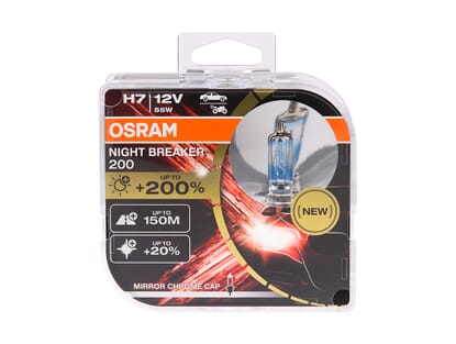 Picture of Headlamp Dipped Beam Upgrade, Osram Night Breaker, Late Mk2.5