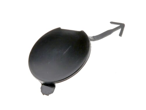 Genuine Mazda OEM Front Bumper Towing Hook Cover – 2009-2012 MX-5 Miata, NH53-50-A10B, Black, Japan Made