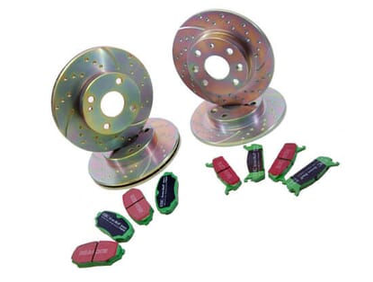Picture of Brake Discs & Pads Package, EBC Sports, MX5 Mk1 1.6
